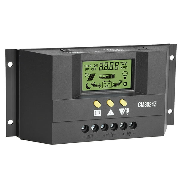 Regulador De Carga Solar Kavolet 100A - Pantalla LCD, USB, Compatible Con Baterías Plomo-Ácido, 12V/24V