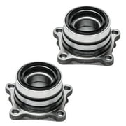Detroit Axle - AWD Rear Wheel Bearing Modules Replacement for 1996-2000 Toyota RAV4