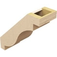 thumbnail image 5 of Ekena Millwork 5"W x 12"D x 12"H Copenhagen Rough Cedar Woodgrain TimberThane Knee Brace, Primed, 5 of 6