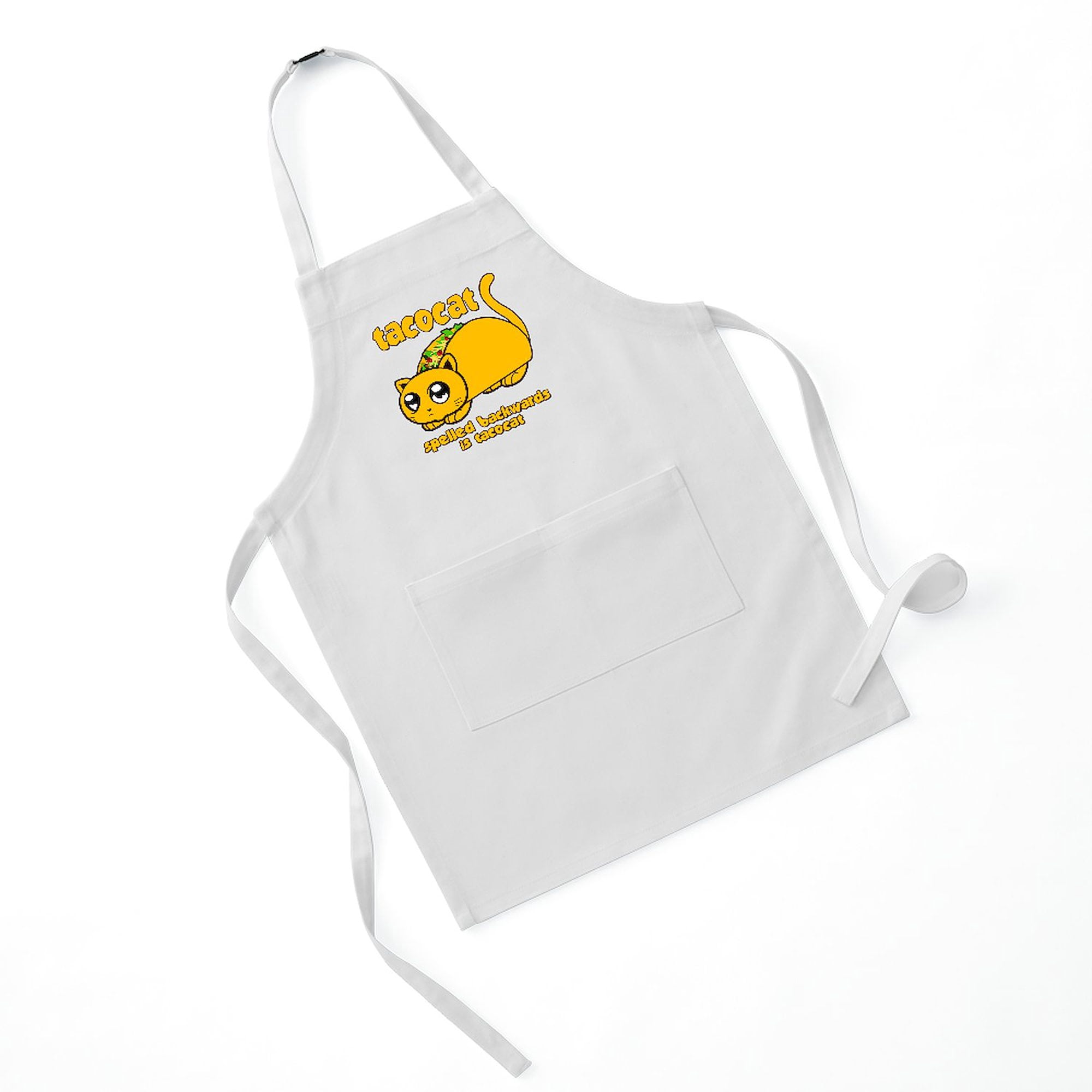CafePress - Funny! TACOCAT Taco Cat - Kids Apron