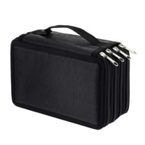 Classroom Supplies, High Capacity Zipper Pens Pencil Case Multi-Functional Stationery Pouch 72 Slots Colored Portable Pencil Bags With 2 Removable Sleeves, Teacher Gifts