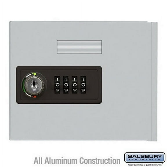 Replacement Door with Resettable Combination Lock - Standard A Size - for Cell Phone Locker - Aluminum