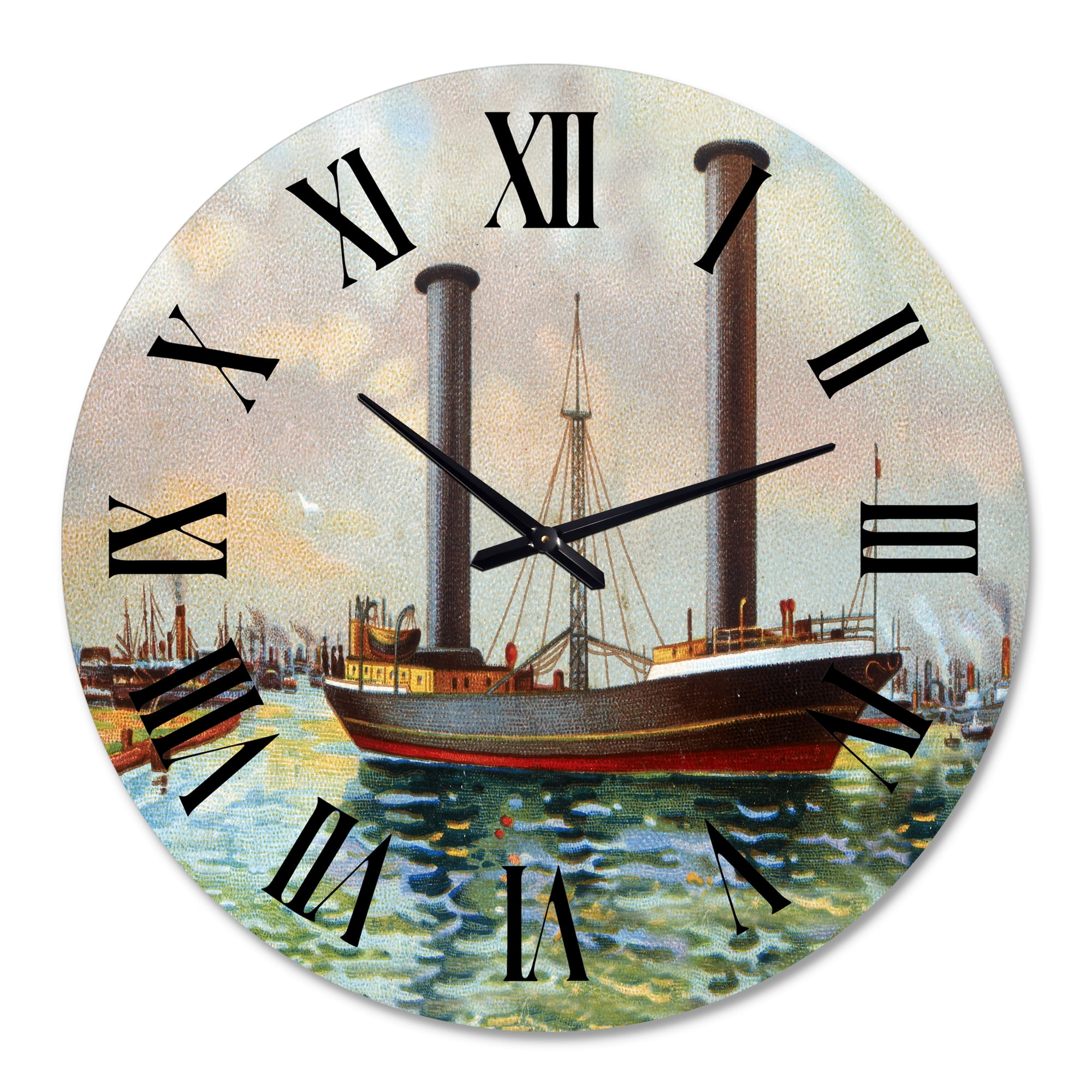 Designart 1 in Quartz Bohemian Wall Clock