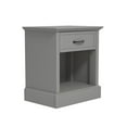 thumbnail image 2 of Xylon 1-Drawer Grey Nightstand (21.7" X 24.4" X 15.7"), 2 of 7