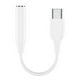 thumbnail image 1 of Adaptador Tipo C Audífonos Auxiliar 3.5mm para Samsung Blanco Accesorios Vcoapa ADT009, 1 of 3
