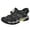 Gray_004, variant on Domuza Mens Leather Sports Sandals Closed Toe Outdoor Athletic Walking Casual Sandals Water Shoes Summer Lightweight Hiking Sandals Yellow 9.5 (EU-44)