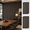 Dark Walnut, variant on MISSDAY Acoustic Wood Slat Wall Panels MDF，4 Pack，47 x 24 In，Oak，Sound Absorbing