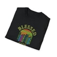 thumbnail image 4 of Blessed City Inspirational Short-Sleeve Unisex T-Shirt Neon Green, 4 of 4