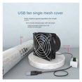 thumbnail image 2 of USB Adjustable Speed Solder Smoke Absorber ESD Fume Extractor Fan Pipe Duct Exhuast Fan With 1M Pipe Tub Ventilation Fan ,Fast Wind Speed, 2 of 7