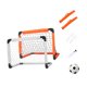 thumbnail image 3 of 2x objetivos de fútbol para niños establecidos para el patio trasero con de fútbol de fútbol de fútbol de bomba para niños para el jardín de 90cmx60cmx60cm, 3 of 8