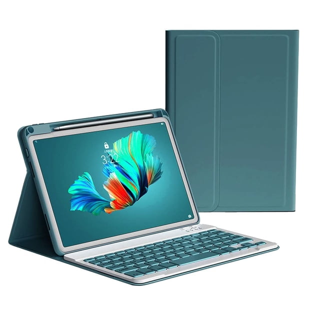 Funda con Teclado kaitesi para iPad 10.2/10.5 Bluetooth