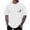 D419/White, variant on Afdoent Men's T-Shirts Letter Print Short Sleeve Crew Neck T-Shirt Floral Fashion Trend Summer Vintage Tops