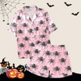 thumbnail image 5 of Lounge Sets for Women – Relaxed Fit Two Piece Postpartum Nursing Comfortable Pajama For Halloween Stylish Round Neck Design With Decorative Pattern Fall And Winter Seasons Versatile Casual Wear, 5 of 7