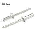thumbnail image 4 of Unique Bargains 4mm x 16mm 304 Rivets Aveugles en Acier Inoxydable 100 Pack, 4 of 4