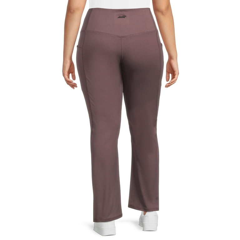 Avia Women's and Women's Plus Flare Leg Yoga Pant, Sizes XS-4X