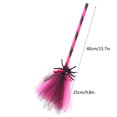thumbnail image 3 of JoyMoreHome Witch Cosplay Broom, Witch Flying Broom, Halloween Witch Costume Witches Broom Stick Plastic Decor, 3 of 9