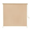 Coolaroo Wand Operated Outdoor Roller Shade; 90% UV Block, 6' x 6', Southern Sunset