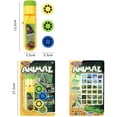 thumbnail image 2 of LNGOOR Slide Projector Torch Projection Light Small Torches lamp Flashlight Educational Learning Bedtime Night Light (Forest Animal), 2 of 6