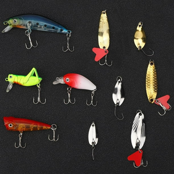 Fosa Sequins Fishing Lure Kit Mini Reusable Artificial Bait With Hook Fishing Accessory,fishing Lure,sequins Fishing Lure