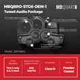 thumbnail image 3 of MB Quart Tuned Audio Package for 21-26 Ford Bronco, Stage 6 System, 800 Watt, 3 of 7