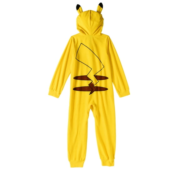 Pokémon Boy's Pokemon Pikachu Hooded Onesie (Big Boys & Little Boys