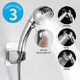 Mighty Rock DrillFree High Pressure Handheld Shower Head with ON/OFF