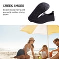 thumbnail image 4 of Zapatos Acuaticos Aquashoes Zapatos Unisex Beach Water Antideslizantes Zapatillas de vadeo para vadear en la playa (S) Negro Likrtyny Tenis De Mujer Tenis De Hombre, 4 of 6