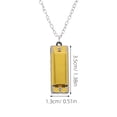 thumbnail image 3 of 3pcs Mini Harmonica Necklace For Kids 4 Hole 8 Tone Children Musical Instrument Portable Pendant For Students Beginners And Party Favors Educational Toy, 3 of 8