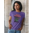 thumbnail image 2 of Positive And Happy Gecko Shaped T-Shirt Women -Image by Shutterstock, Female Medium, 2 of 4