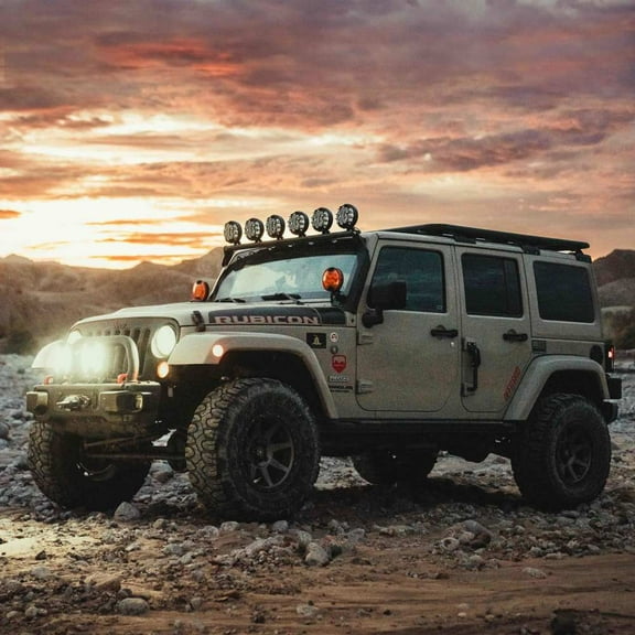 KC HiLites SlimLite 8" LED Single Light 138W Spot Beam 1101