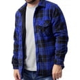 thumbnail image 2 of Mens Quilted Plaid Winter Jacket | Heat Holders | Long Sleeve Plaid Shirt | Checkered Pattern, 2 of 2