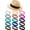 Light Colors, variant on 15 count Stretchable Hat Bands Ribbon for Panama Hats