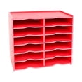 thumbnail image 1 of HILABEE Diamond Craft Tray Organizer Container for Bead Storage Tray Rhinestone Tray Red, 1 of 9
