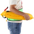 thumbnail image 2 of Herwey Inflatable Life Jacket Waist Belt Flotation Device With Reflective Tapes and Whistle, 2 of 9