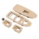 thumbnail image 5 of Reemplazo de la cubierta del ajuste del panel del botón del interruptor del coche para 1 3 4 Series F20 F30 F31 2012-2019Beige, 5 of 12