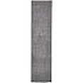 thumbnail image 3 of Unique Loom Studio Solid Shag Urban Modern Rug 2' 7 x 10' Runner Dark Gray, 3 of 4