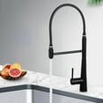 Kitchen Faucet Brass Suction Basin Faucet 360° Swivel Spout