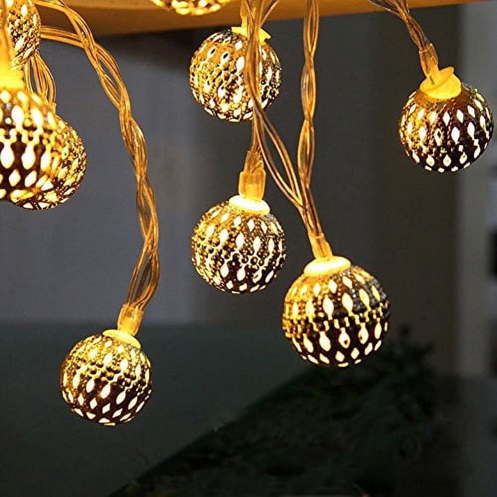 Globe string lights cmyk deals 40 led fairy lights