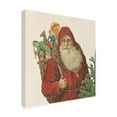 thumbnail image 2 of Wild Apple Portfolio 'VIctorian Santa I' Canvas Art, 2 of 3