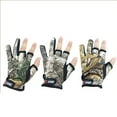 thumbnail image 2 of Sun Gloves UV Protection Gloves Fishing Gloves Camouflage Gel Glove Thin Fingersless Gloves Men for Kayaking Paddling Driving Hiking, 2 of 7