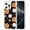 Pumpkin Flower, variant on Cute Halloween Phone Case for iPhone 16 Pro Max Case 6.9", Aesthetic Ghost Pumpkin Candy Pattern Print Design Clear Cover Soft Slim Four Corners Shockproof Protective Funda for Women Girls