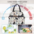 thumbnail image 5 of Goofa Funny Puppy Pattern Lunch Bag ,Insulated Lunch Box, Small Leakproof Cooler Food Lunch Containers Reusable High Capacity Lunch Tote Bags, 5 of 8