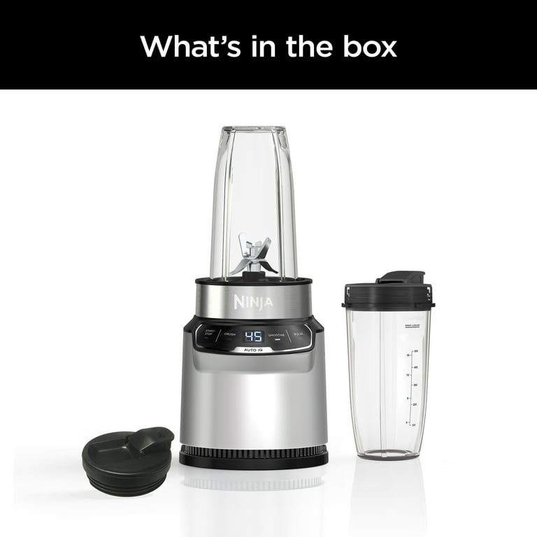 Ninja Nutri-Blender Pro with Auto-iQ, 1100-Peak-Watt
