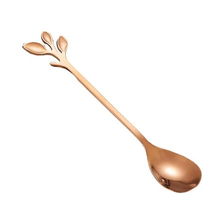 

for Creative Stainless Steel Coffee Spoon Teaspoon Dessert Snack Scoop Ice Cream Mini Spoons Tableware Coffee Scoops for