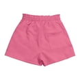 thumbnail image 6 of Lullu Girls High Waist Shorts Summer Casual Loose Shorts with Belt Pockets, Sizes 4-14, 6 of 7