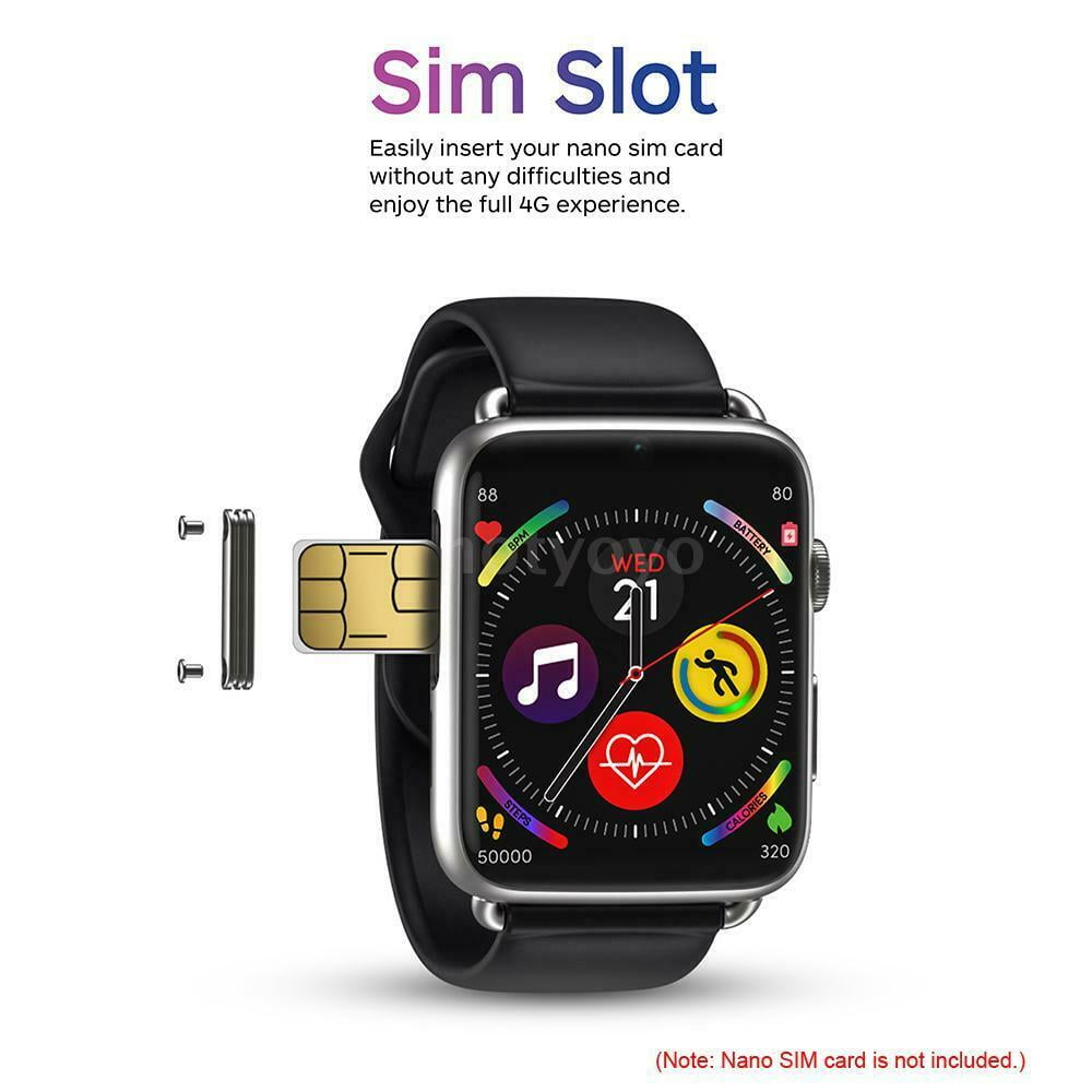 1.88 inch Big Screen 4G LTE Smart Watch Android 7.1 Phone 3G + 32G ROM GPS  WIFI | Walmart Canada