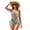 Green-Marble, variant on SCRAWLGOD Marble Print Womens High Waisted Bikini Sets Tummy Control 2 Piece Swimsuit Soft Drawstring Bathing Suit for Summer Beach Size XS
