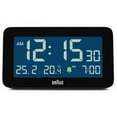 thumbnail image 3 of Braun BC10B: Black Digital Alarm Clock with Date, Month, Temperature, Negative LCD Display, and Quick Set, 3 of 8