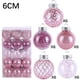 thumbnail image 5 of 30 piezas de adornos navideños de bolas doradas y blancas para decoración de árbol de Navidad para fiesta de Navidad 2025, 5 of 5