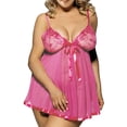thumbnail image 1 of Vente de Liquidation 2025 sous-Vêtements Intimes pour Femmes sous-Vêtements Amusants en Dentelle Liquidation Pyjamas d'Été pour Femmes Robe de Pyjama Suspendue en Maille Transparente Grand Justaucorps, 1 of 7